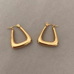 Gold Plated Vienna Statement Earrings